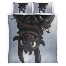 Toothless How To Train Your Dragon 06 Duvet Cover