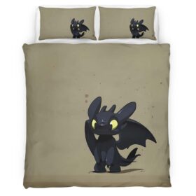 Toothless How To Train Your Dragon 07 Duvet Cover