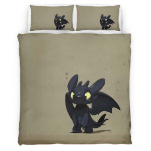 Toothless How To Train Your Dragon 07 Duvet Cover