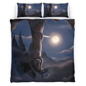 Toothless How To Train Your Dragon 08 Duvet Cover