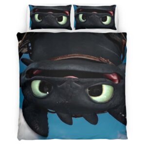 Toothless How To Train Your Dragon 11 Duvet Cover