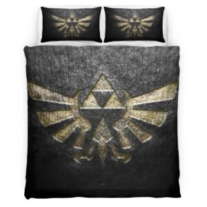 Triforce The legend of Zelda Stone Duvet Cover