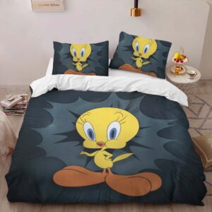 Alternative view of Tweety Bird Looney Tunes 01 Duvet Cover