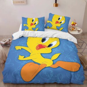 Alternative view of Tweety Bird Looney Tunes 10 Duvet Cover