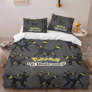 Alternative view of Umbreeon Pokemon Duvet Cover