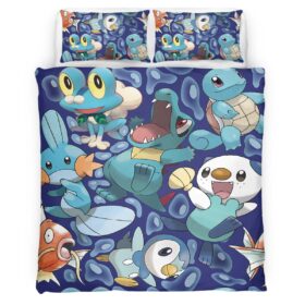 Water Pokemon Type Duvet Cover
