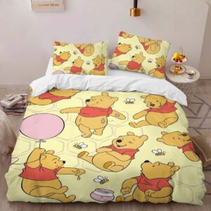 Alternative view of Winnie The Pooh 01 Duvet Cover