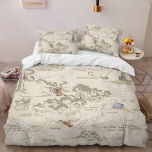 Alternative view of Winnie the Pooh And Friends Duvet Cover