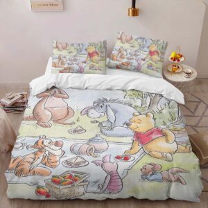 Alternative view of Winnie the Pooh And Friends 14 Duvet Cover