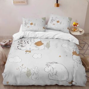 Alternative view of Winnie the Pooh And Friends 4 Duvet Cover