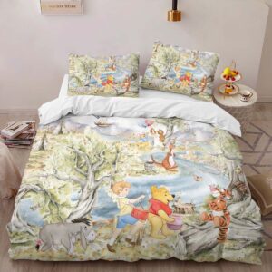 Alternative view of Winnie the Pooh And Friends 6 Duvet Cover