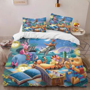 Alternative view of Winnie the Pooh And Friends 7 Duvet Cover