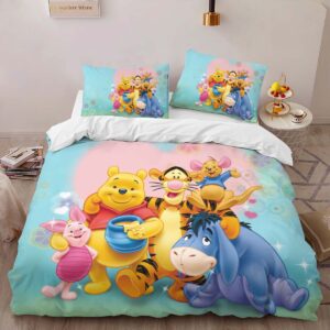Alternative view of Winnie the Pooh And Friends 8 Duvet Cover