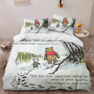 Alternative view of Winnie the Pooh And Piglet Duvet Cover