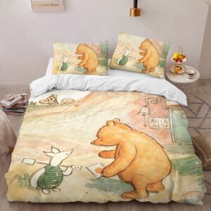 Alternative view of Winnie the Pooh And Piglet 2 Duvet Cover