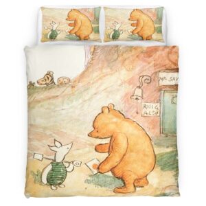 Winnie the Pooh And Piglet 2 Duvet Cover