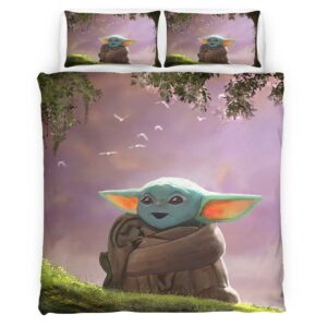 Baby Yoda Star Wars 1 Duvet Cover