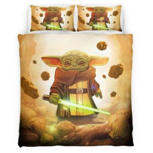 Baby Yoda Star Wars 3 Duvet Cover
