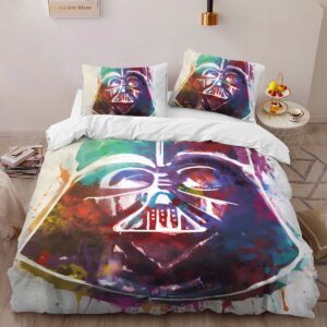Alternative view of darth vader star wars 12 Duvet Cover