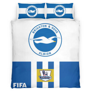 Alternative view of Brighton & Hove Albion Football Club BHAFC 06 Duvet Cover Set