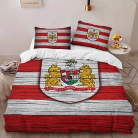 Bristol City Football Club EFL Championship BCFC 10 Duvet Cover Set