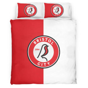 Alternative view of Bristol City Football Club EFL Championship BCFC 13 Duvet Cover Set