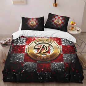Bristol City Football Club EFL Championship BCFC 16 Duvet Cover Set