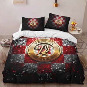 Bristol City Football Club EFL Championship BCFC 16 Duvet Cover Set