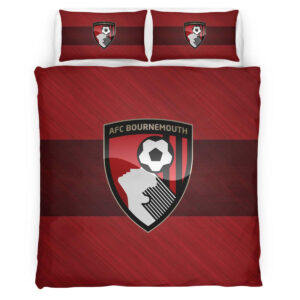 Alternative view of AFC Bournemouth Football Club AFCB 07 Duvet Cover Set