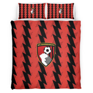 Alternative view of AFC Bournemouth Football Club AFCB 05 Duvet Cover Set