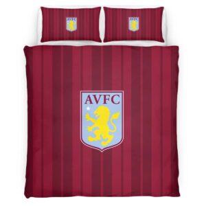 Alternative view of Aston Villa Football Club 1874 AVFC 07 Duvet Cover Set