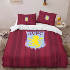 Aston Villa Football Club 1874 AVFC 07 Duvet Cover Set