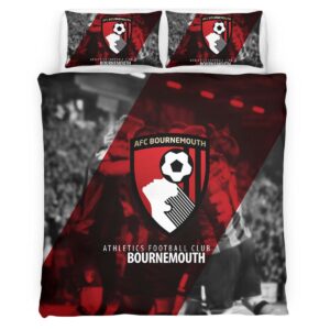 Alternative view of AFC Bournemouth Football Club AFCB 06 Duvet Cover Set