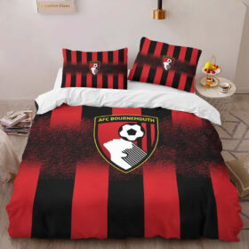 AFC Bournemouth Football Club AFCB 02 Duvet Cover Set