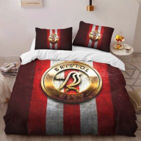 Bristol City Football Club EFL Championship BCFC 09 Duvet Cover Set