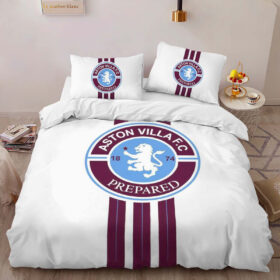 Aston Villa Football Club 1874 AVFC 10 Duvet Cover Set