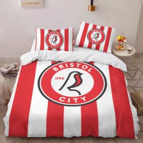 Bristol City Football Club EFL Championship BCFC 15 Duvet Cover Set