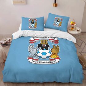 Coventry City Football Club CCFC 10 Duvet Cover Set