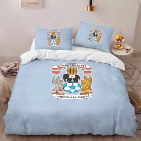 Coventry City Football Club CCFC 04 Duvet Cover Set