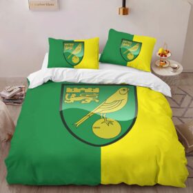 Norwich City Football Club NCFC 02 Duvet Cover Set