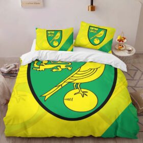 Norwich City Football Club NCFC 08 Duvet Cover Set