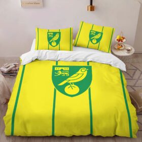 Norwich City Football Club NCFC 01 Duvet Cover Set