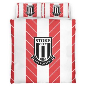 Alternative view of Stoke City Football Club SCFC 02 Duvet Cover Set