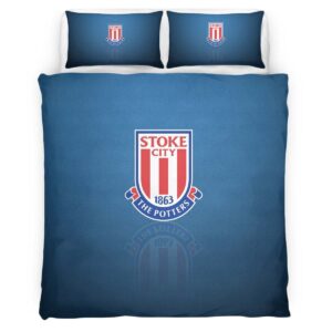 Alternative view of Stoke City Football Club SCFC 19 Duvet Cover Set