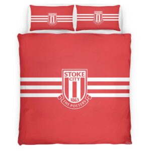 Alternative view of Stoke City Football Club SCFC 17 Duvet Cover Set