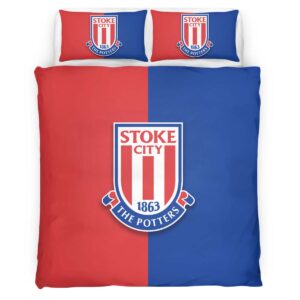 Alternative view of Stoke City Football Club SCFC 22 Duvet Cover Set