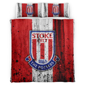 Alternative view of Stoke City Football Club SCFC 11 Duvet Cover Set