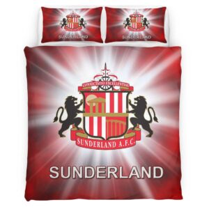 Alternative view of Sunderland Association Football Club SAFC 08 Duvet Cover Set