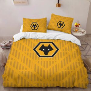 Wolverhampton Wanderers Football Club WWFC 02 Duvet Cover Set