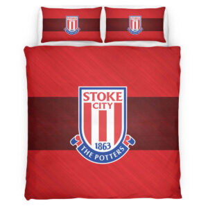 Alternative view of Stoke City Football Club SCFC 09 Duvet Cover Set